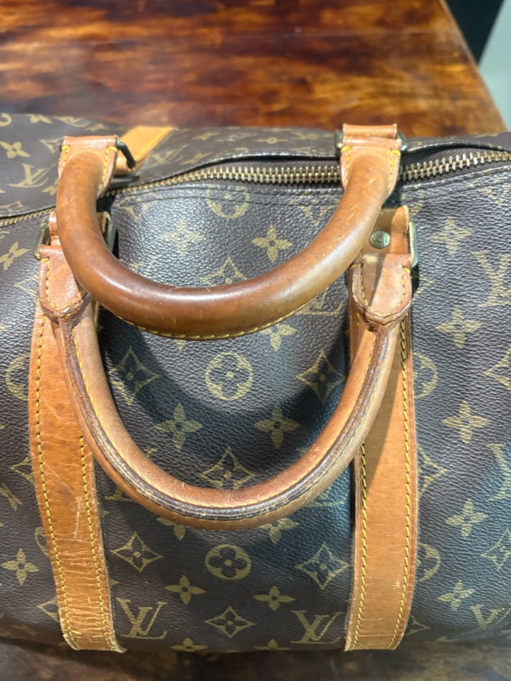 Louis Vuitton keepall travel duffle 50 - Picture 2 of 9